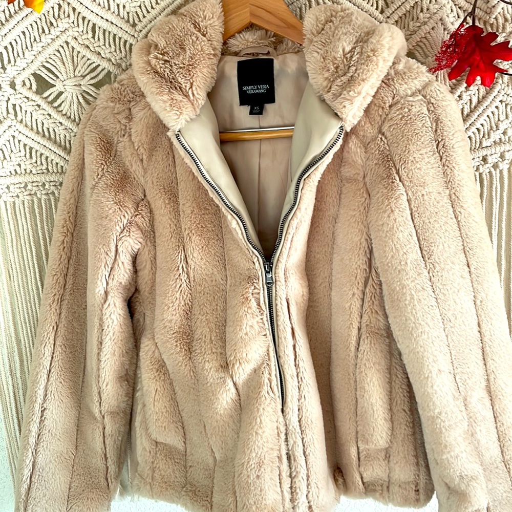 SOLD! Faux Fur Jacket